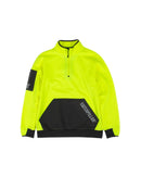 Impact Quarter Zip Sweatshirt - Hi Vis Yellow