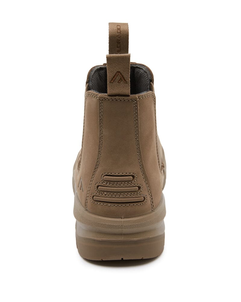 Shopan Elastic Side Safety Boot - Stone