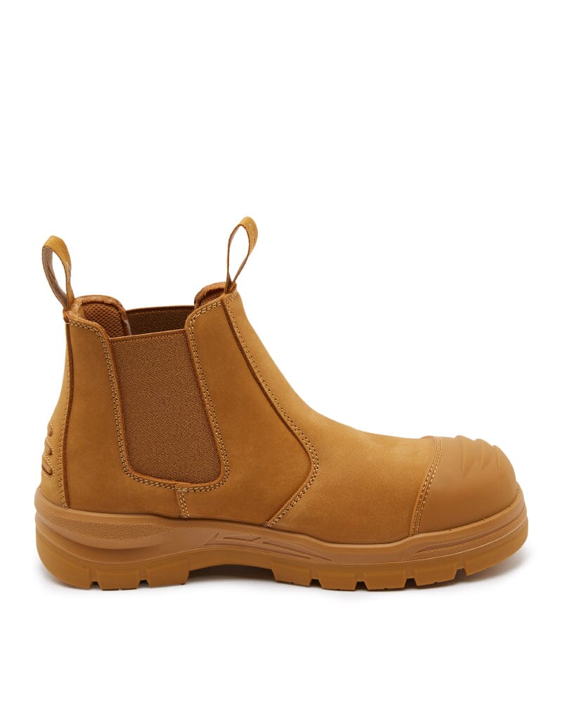 Shopan Elastic Side Safety Boot - Wheat