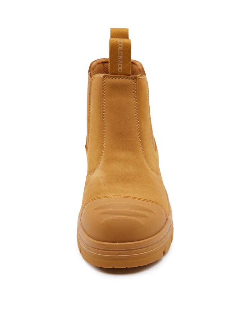 Shopan Elastic Side Safety Boot - Wheat