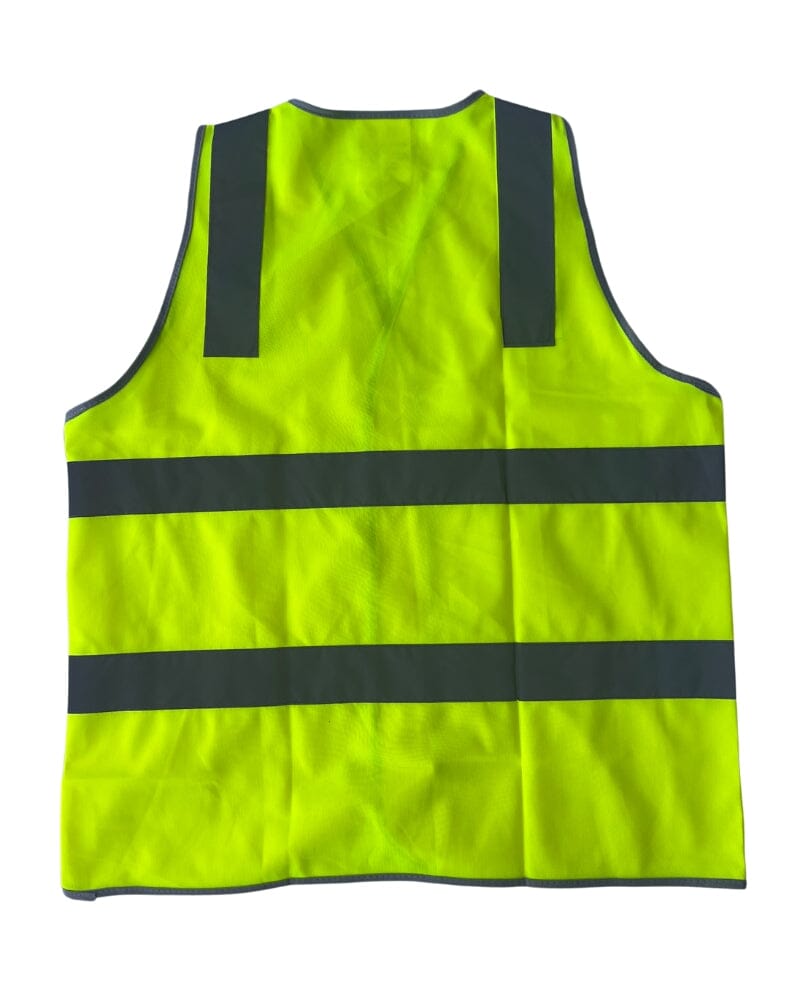 Hi Vis D/N Safety Vest - Yellow