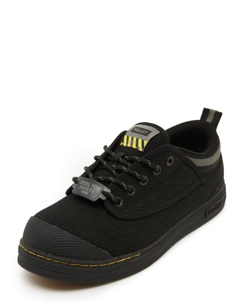 Canvas Safety Shoe - Black