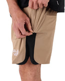 HYBRID 1.0 Shorts - Beige/Black