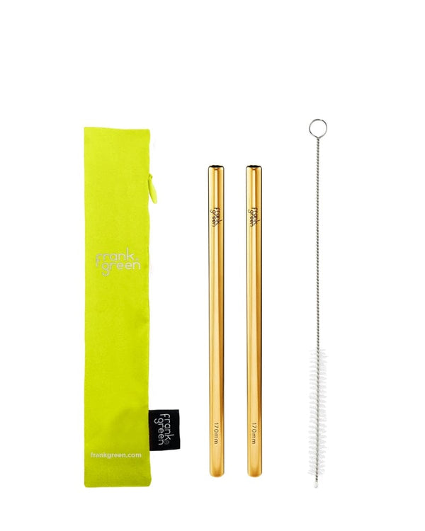 Ultimate Reusable Straw Pack - Neon Yellow