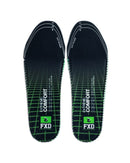 FB-1 Comfort Footbed - Black/Green