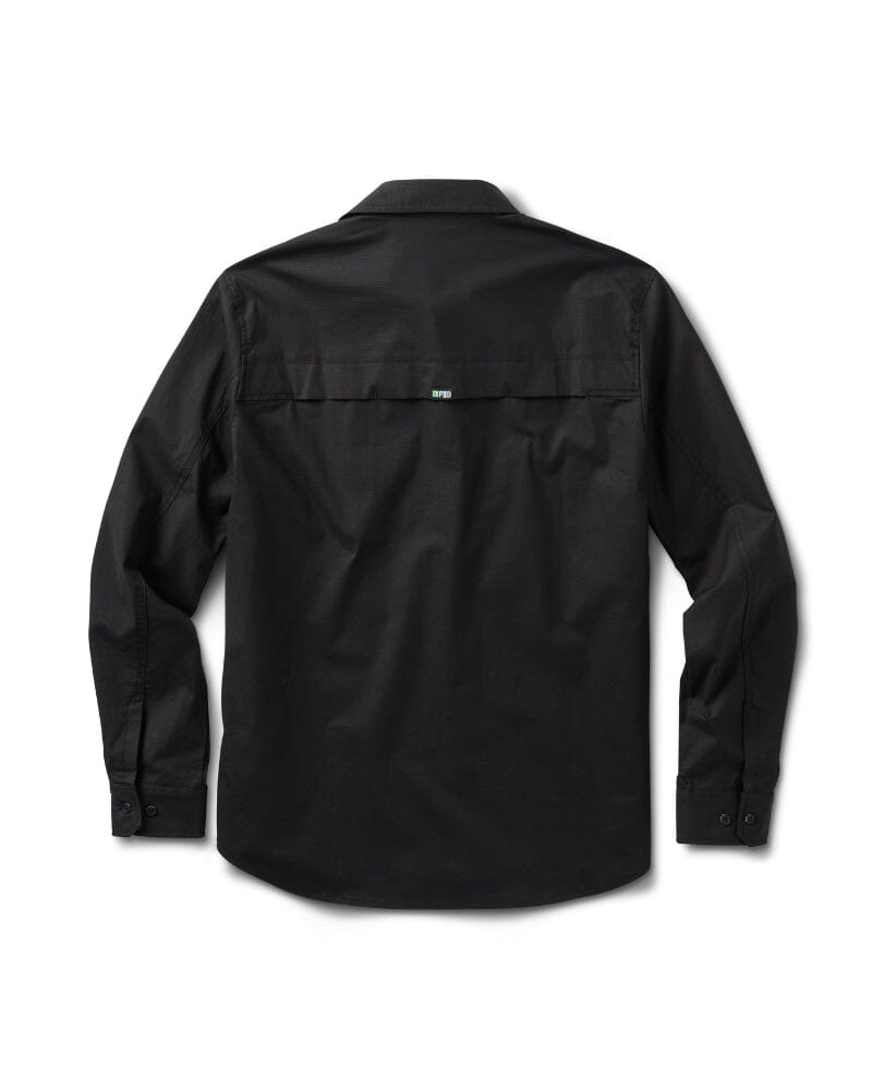 LSH-3 Vented Tech Long Sleeve Shirt - Black