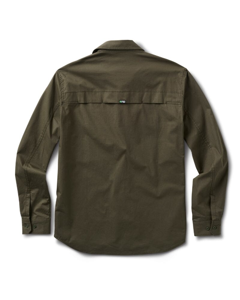 LSH-3 Vented Tech Long Sleeve Shirt - Green
