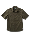 SSH-3 Vented Tech Short Sleeve Shirt - Green