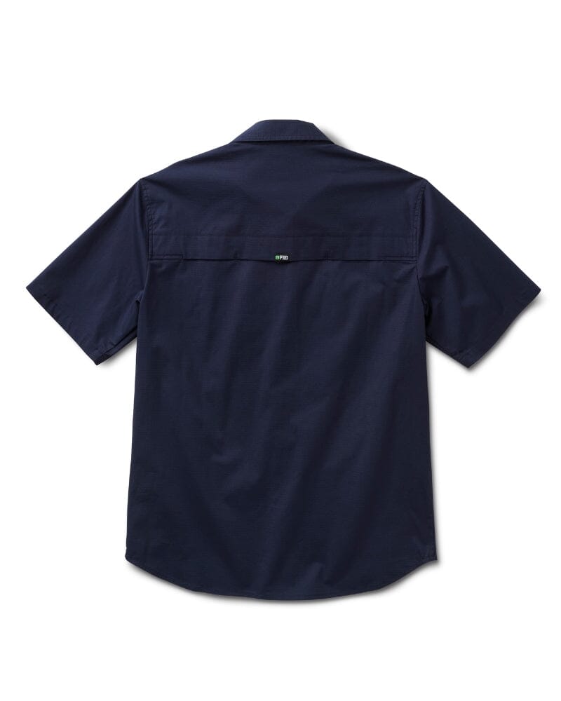 SSH-3 Vented Tech Short Sleeve Shirt - Navy