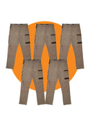 Tradies WP-3 Stretch Work Pants 5 Value Pack - Khaki