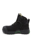 Womens WB-2W Nitrolite Mid Cut Work Boot - Black/Sage