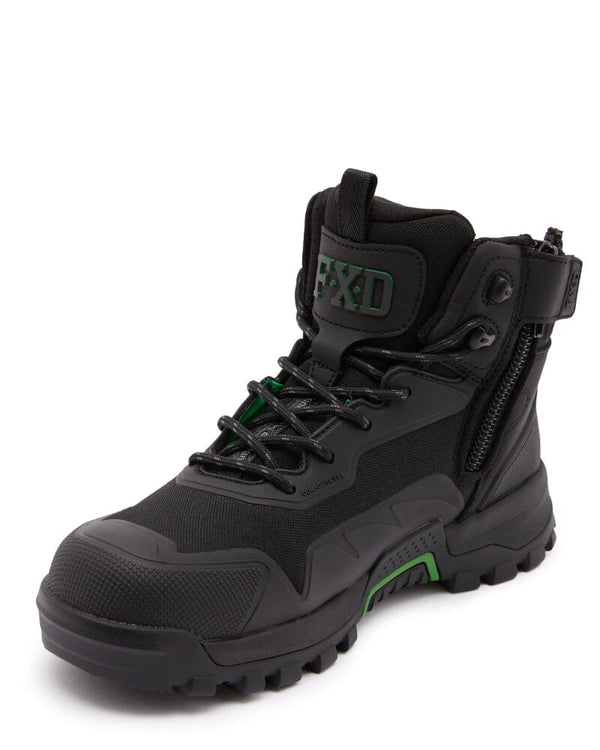 WB-6 Mid Cut Safety Boot - Black