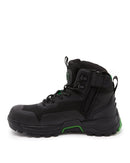 WB-6 Mid Cut Safety Boot - Black