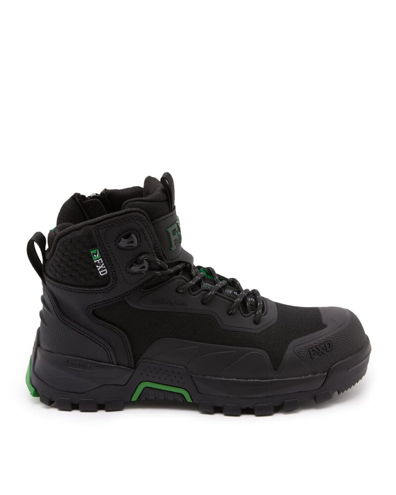 WB-6 Mid Cut Safety Boot - Black