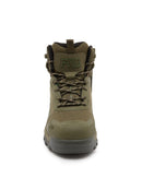 WB-6 Mid Cut Safety Boot - Military Green