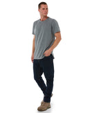 WD-4 Coolmax Stretch Denim Straight Fit Jeans - Dark Blue