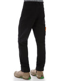 WD-4 Coolmax Stretch Denim Straight Fit Jeans - Black