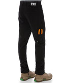 WD-4 Coolmax Stretch Denim Straight Fit Jeans - Black