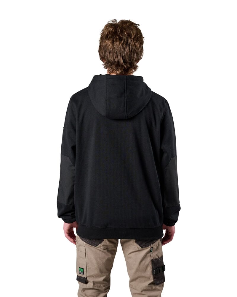WF-3 Zip Thru Hoodie - Black