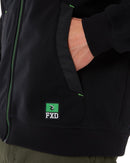 WF-3 Zip Thru Hoodie - Black