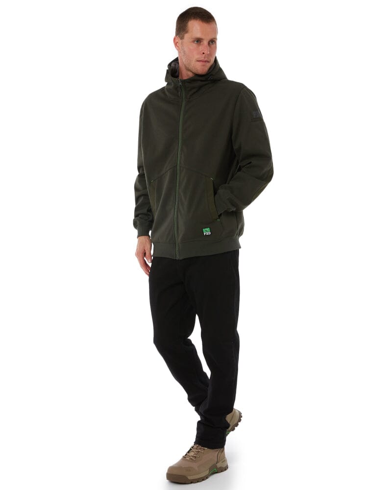 WF-3 Zip Thru Hoodie - Green