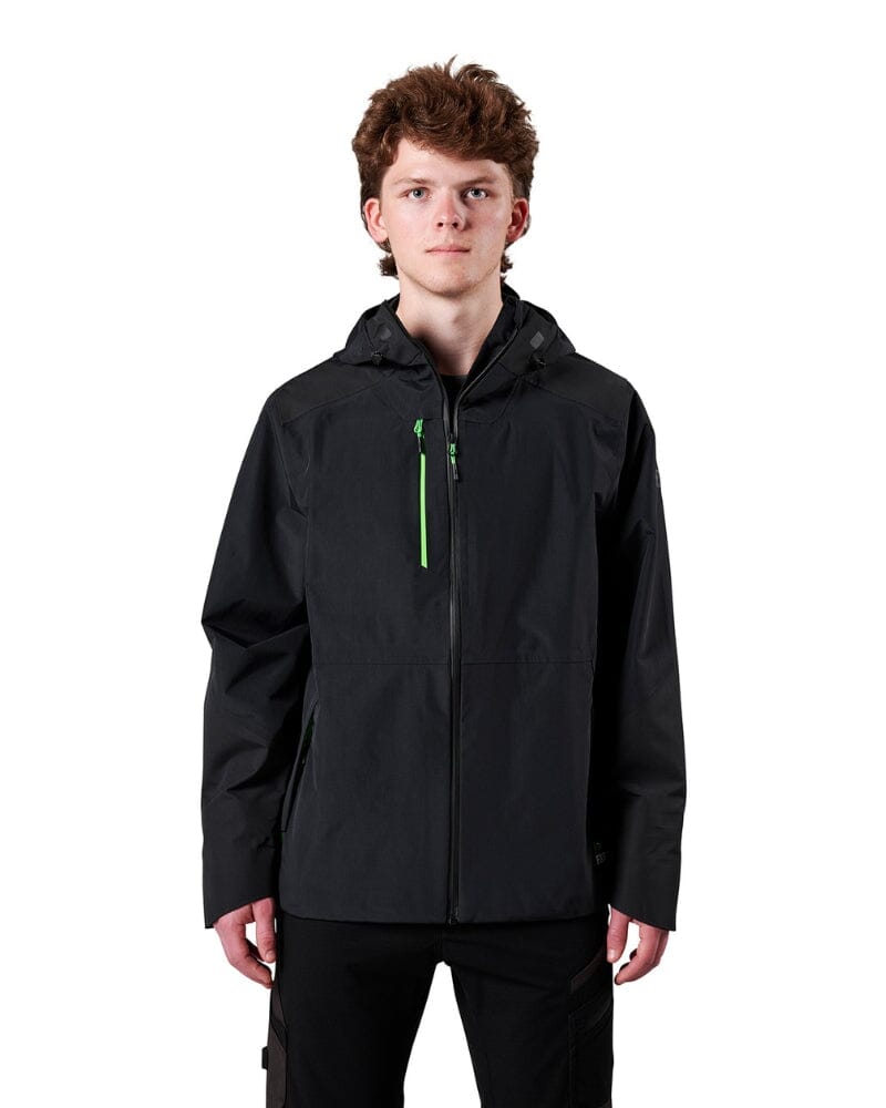 WO-2 Three Layer Waterproof Jacket - Black