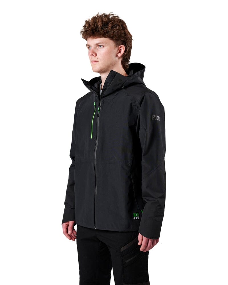 WO-2 Three Layer Waterproof Jacket - Black