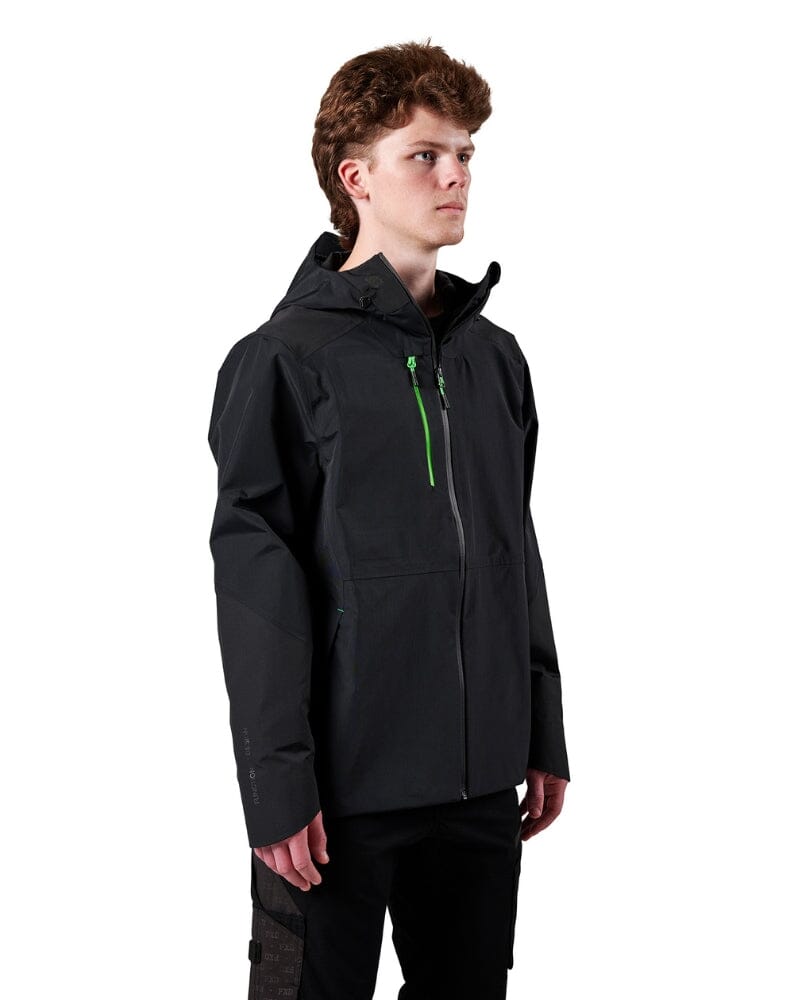 WO-2 Three Layer Waterproof Jacket - Black