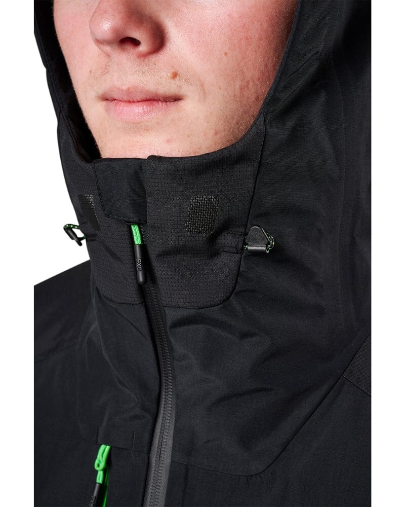 WO-2 Three Layer Waterproof Jacket - Black