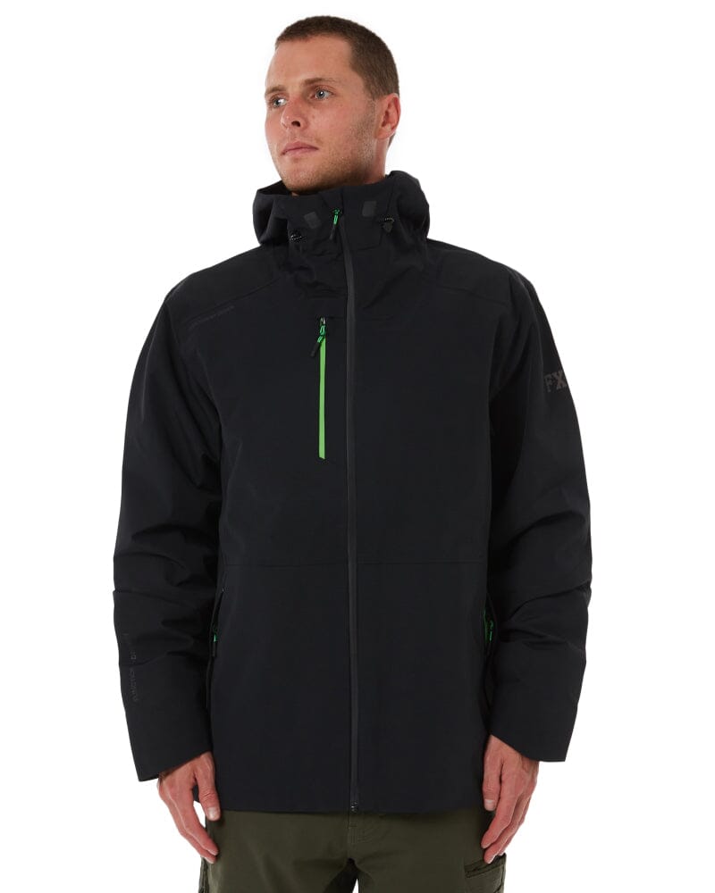 WO-2 Three Layer Waterproof Jacket - Black