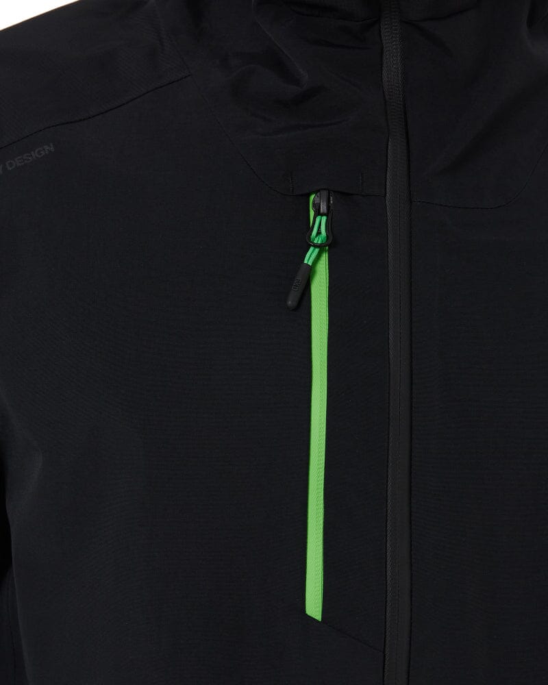 WO-2 Three Layer Waterproof Jacket - Black