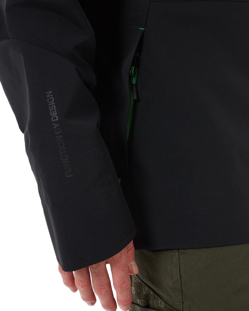 WO-2 Three Layer Waterproof Jacket - Black