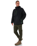 WO-2 Three Layer Waterproof Jacket - Black