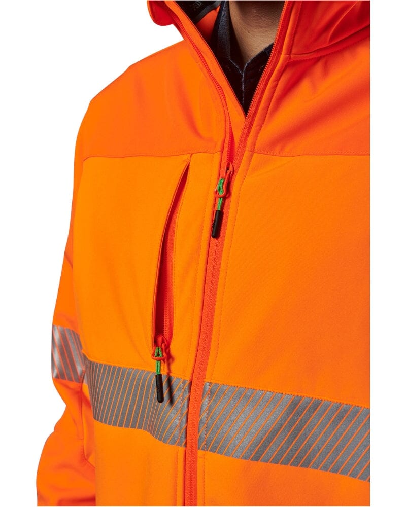 WO-3T Taped Softshell Jacket - Orange