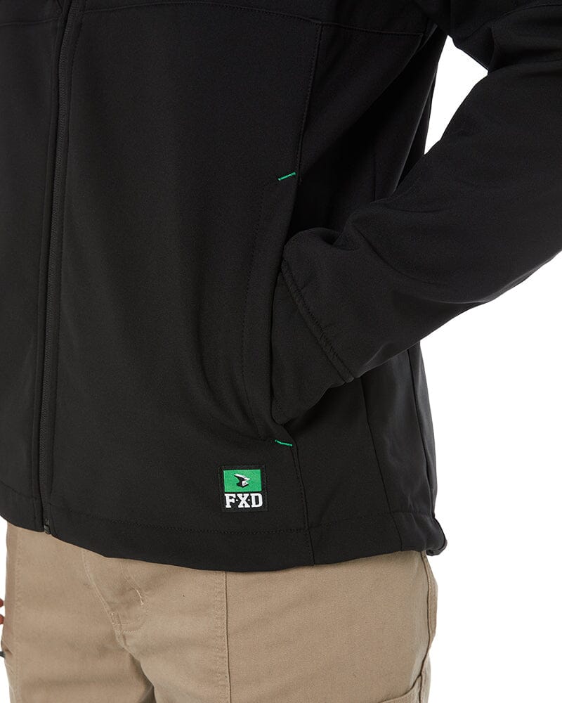 Fxd Softshell Jacket FXD WO-3 Softshell Jacket - Black | Buy Online