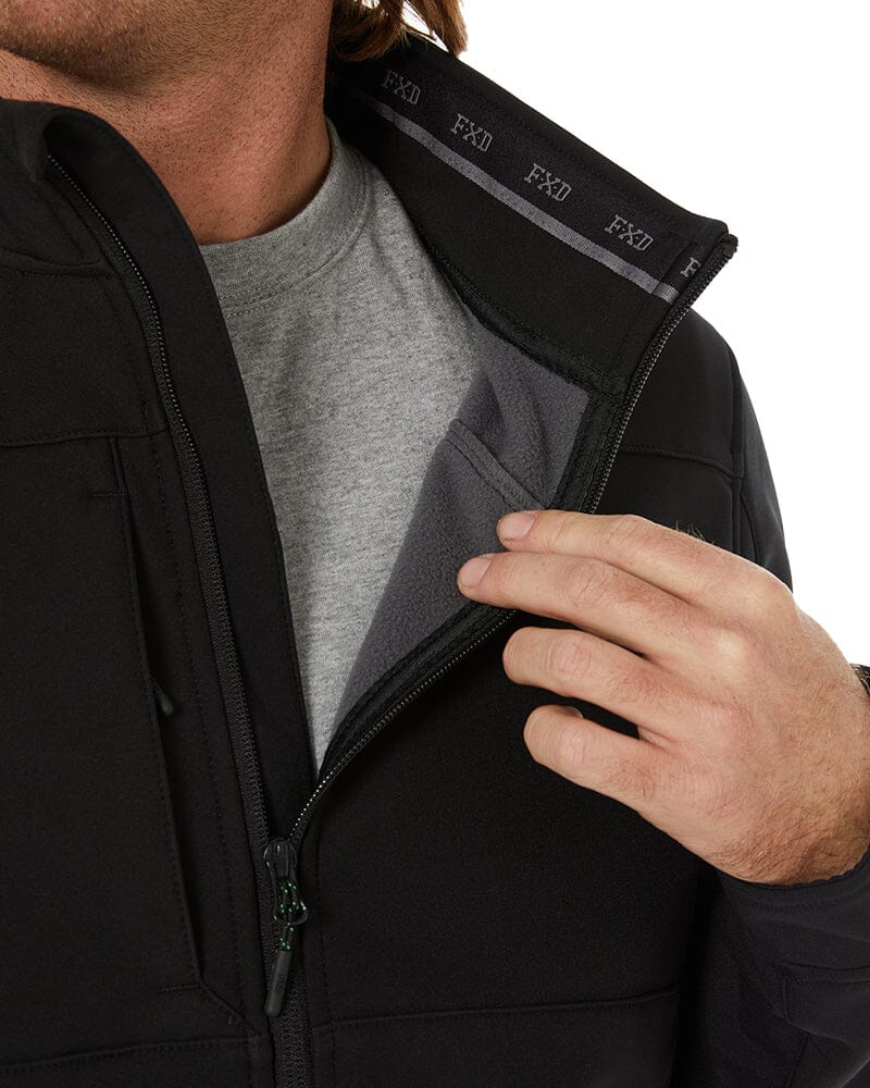 Fxd Softshell Jacket FXD WO-3 Softshell Jacket - Black | Buy Online