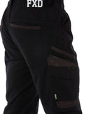 WP-12 Elastic Waist Stretch Ripstop Work Pant - Black