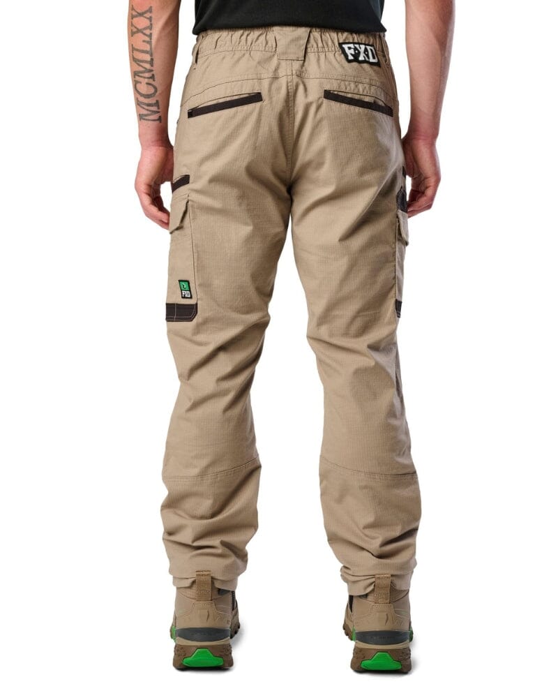 WP-12 Elastic Waist Stretch Ripstop Work Pant - Khaki