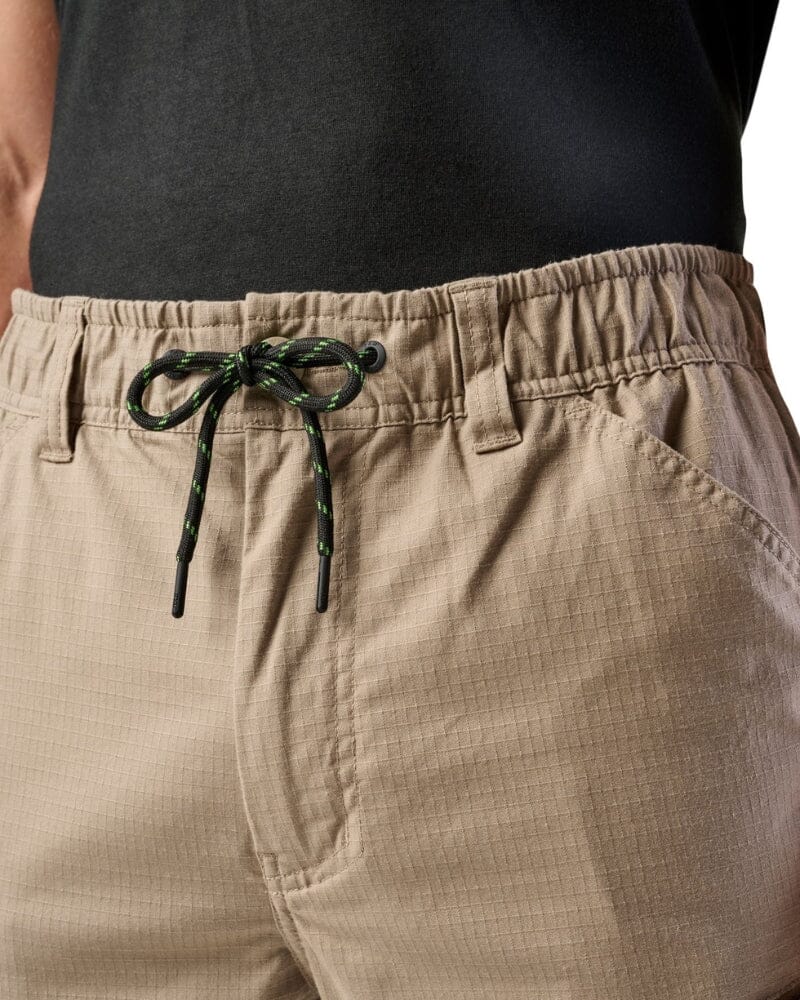 WP-12 Elastic Waist Stretch Ripstop Work Pant - Khaki