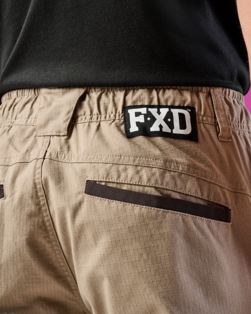 WP-12 Elastic Waist Stretch Ripstop Work Pant - Khaki