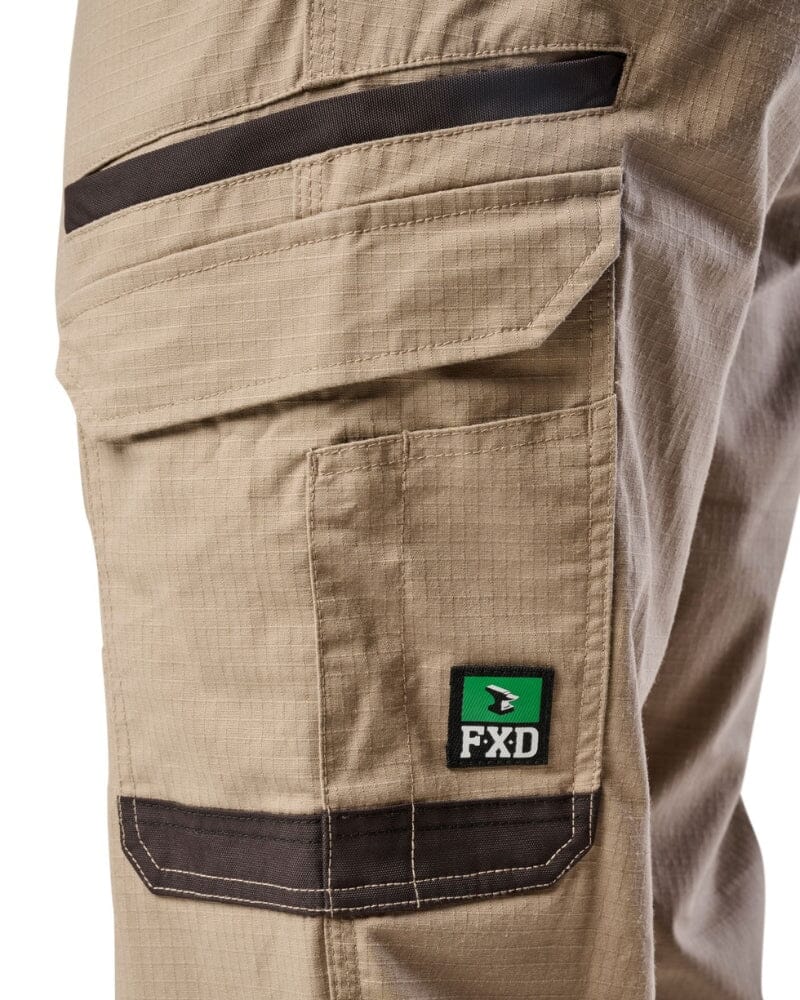 WP-12 Elastic Waist Stretch Ripstop Work Pant - Khaki