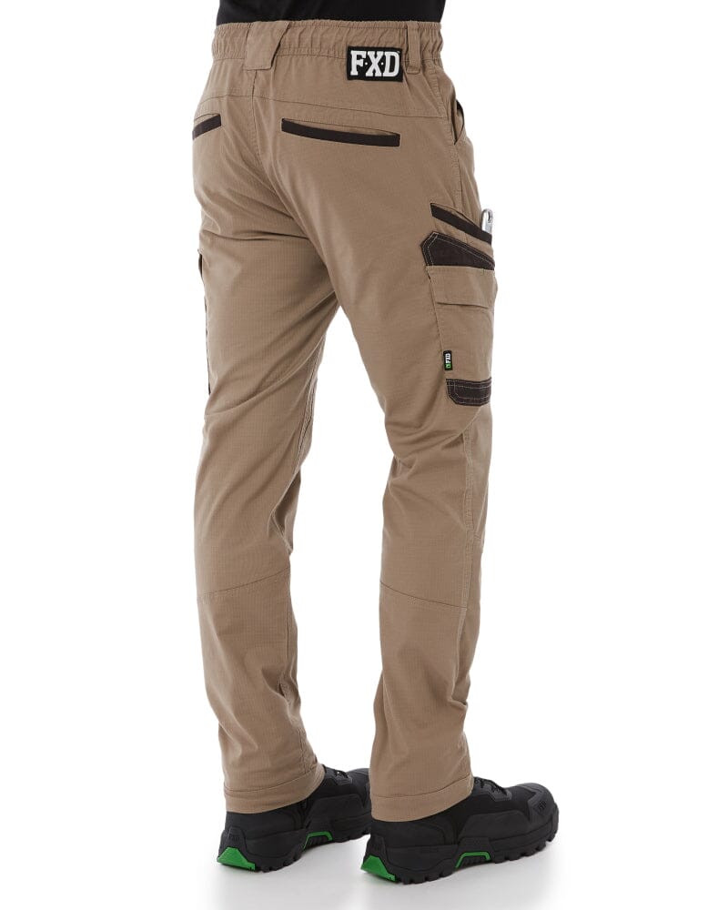 WP-12 Elastic Waist Stretch Ripstop Work Pant - Khaki