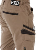 WP-12 Elastic Waist Stretch Ripstop Work Pant - Khaki