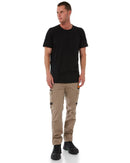 WP-12 Elastic Waist Stretch Ripstop Work Pant - Khaki