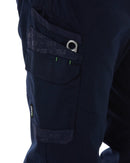WP-12 Elastic Waist Stretch Ripstop Work Pant - Navy