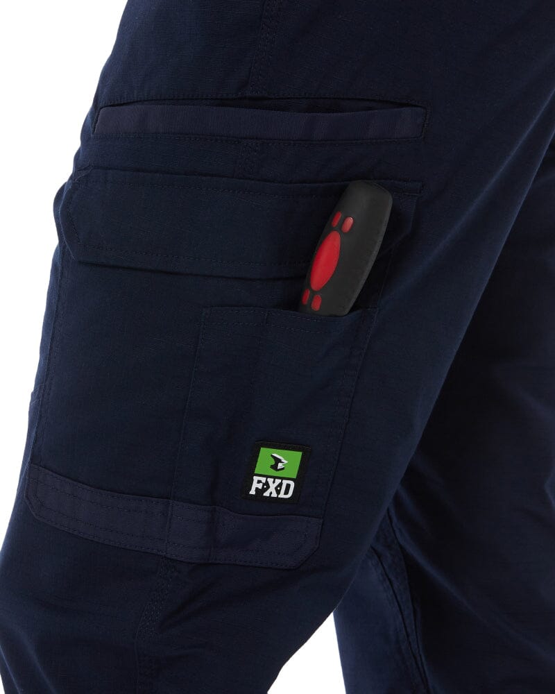 WP-12 Elastic Waist Stretch Ripstop Work Pant - Navy