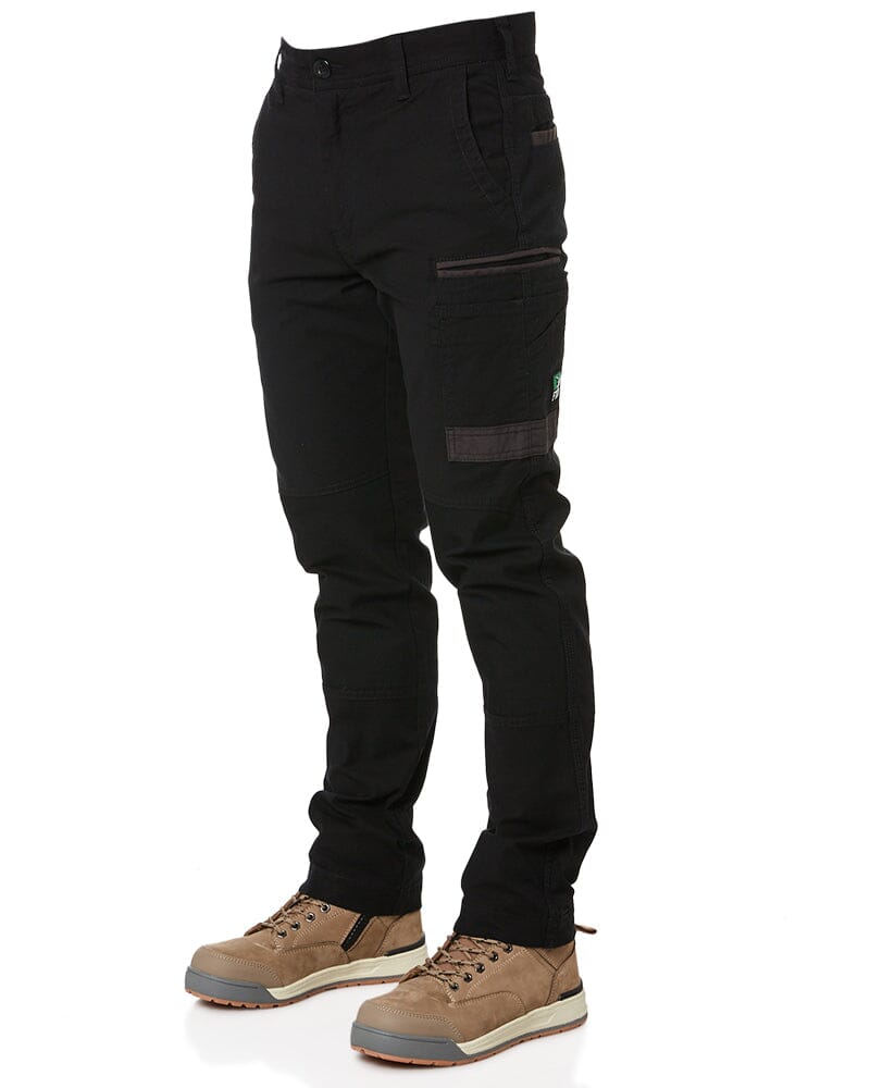 Tradies WP-3 Stretch Work Pants 2 Value Pack - Black/Black