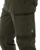 WP-4 Stretch Cuffed Work Pants - Green