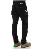 WP-12C Cuffed Elastic Waist Stretch Ripstop Work Pant - Black