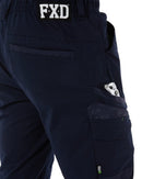 WP-12C Cuffed Elastic Waist Stretch Ripstop Work Pant - Navy